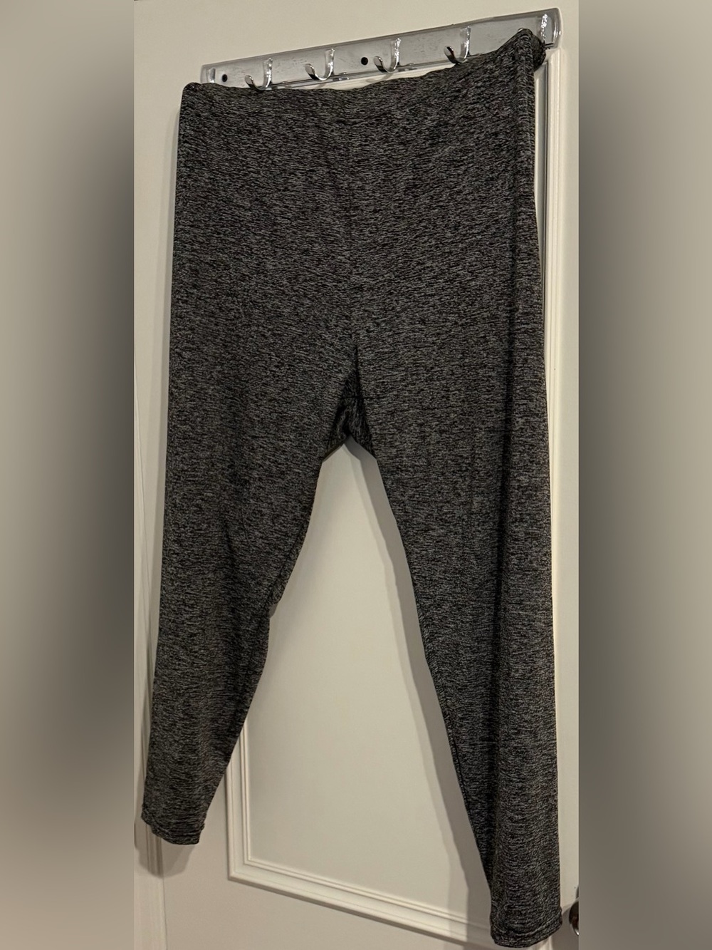 SHEIN Dark Gray Heather Stretch Leggings